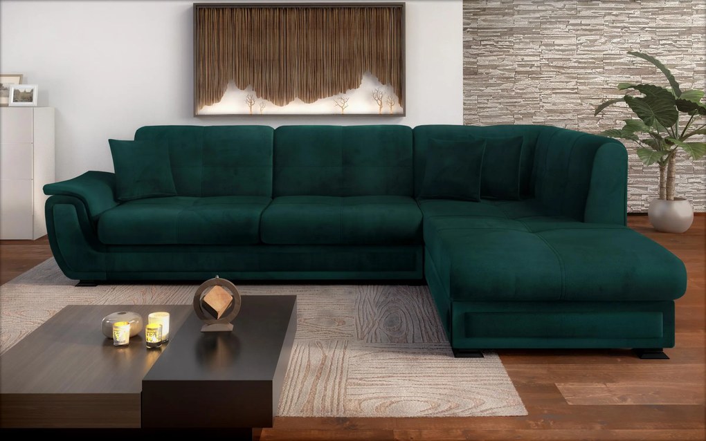 Разтегателен ъглов диван + клик-клак механизъм Принцес II