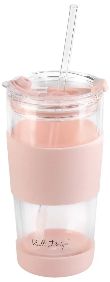 Розова термочаша 600 ml Fuori – Vialli Design