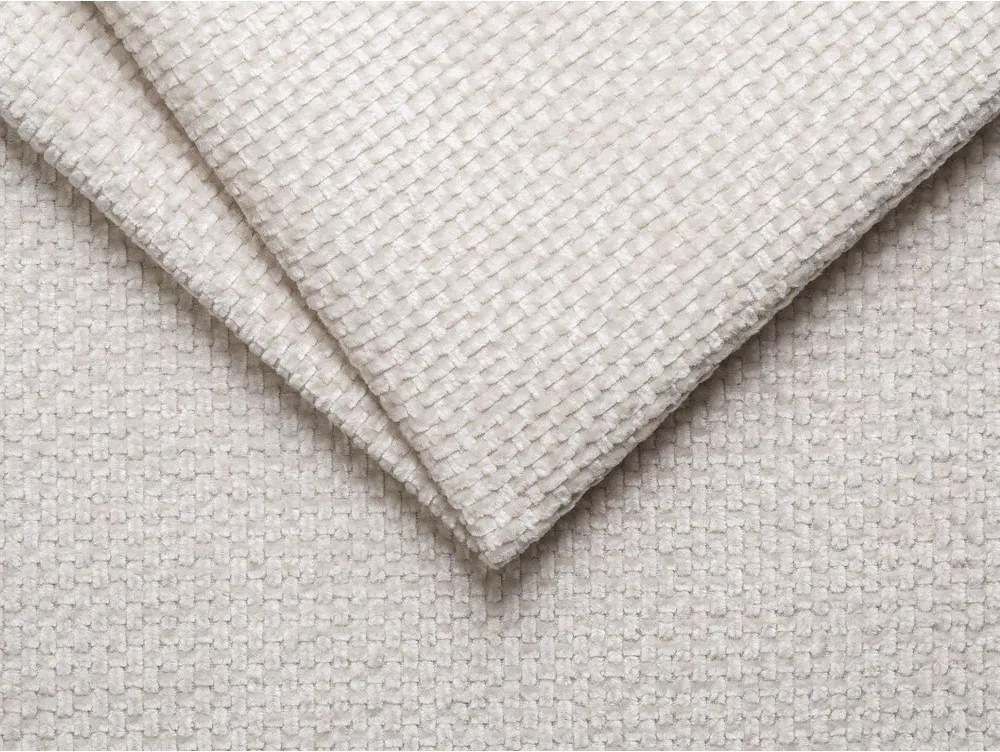 Кремаво тапицирано двойно легло без табла 200x200 cm Whale – Micadoni