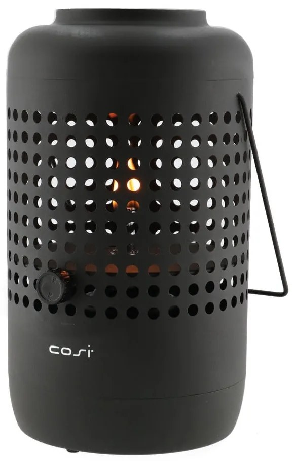 Черна газова лампа Cosi , височина 37 cm Drop - COSI