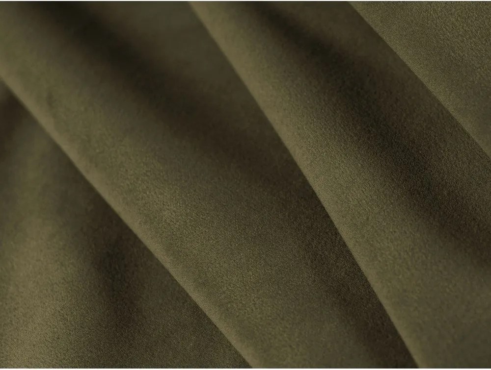 Зелено двойно легло 200x200 cm тапицирано с място за съхранение с включена подматрачна рамка Eric – Micadoni