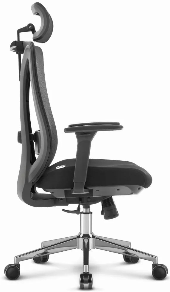 Висококачествен ергономичен офис стол HC-1054 - черен