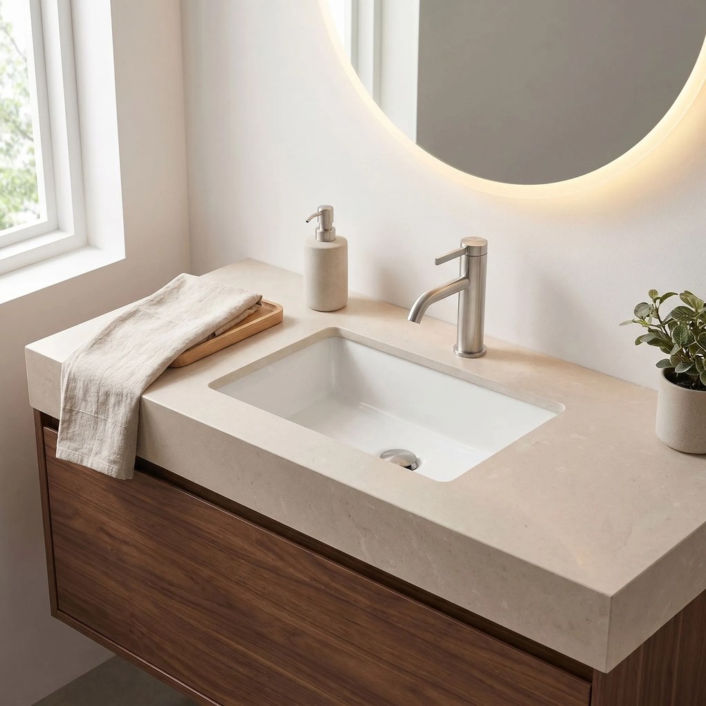 Смесител за баня Rea Rivo Brush Nickel