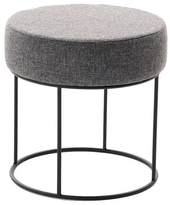 Табуретка RELO Ø 40 см антрацит
