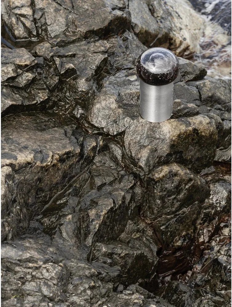 LED преносимо затъмняващо се външно осветително тяло с USB ø 10 cm Iris – Blomus