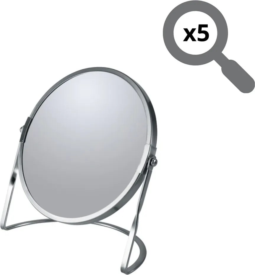 Козметично увеличително огледало (увеличение 5x) ø 18 cm Akira – Spirella