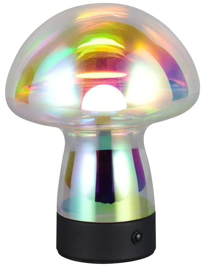 LED настолна лампа със стъклен абажур (височина 18 cm) Dooley – Reality