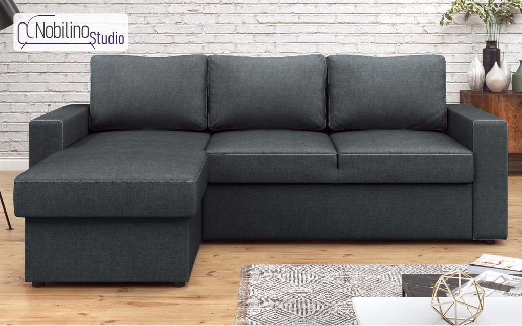 Разтегателен ъглов диван Алба