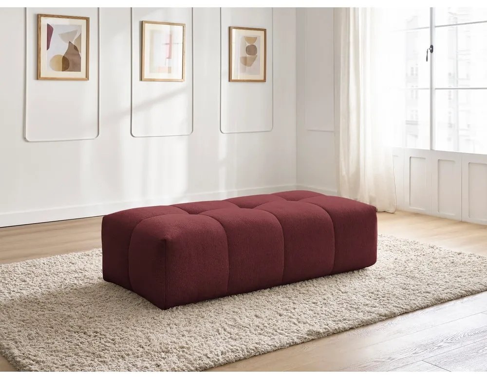 Бордо шенилова табуретка Everest – Bobochic Paris