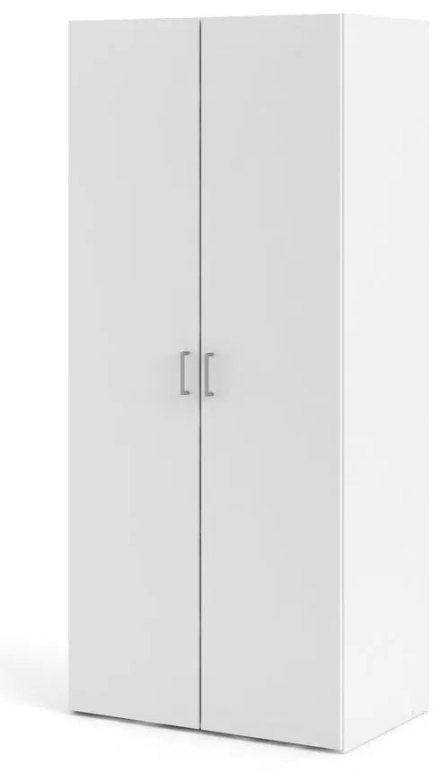 Бял гардероб 78x175 cm Space – Tvilum