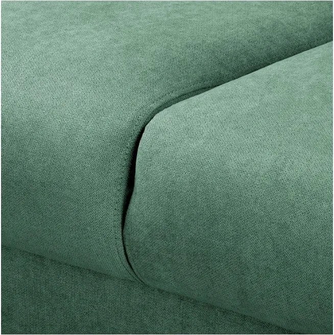 Тюркоазен ъглов диван (десен ъгъл) Beata - Ropez