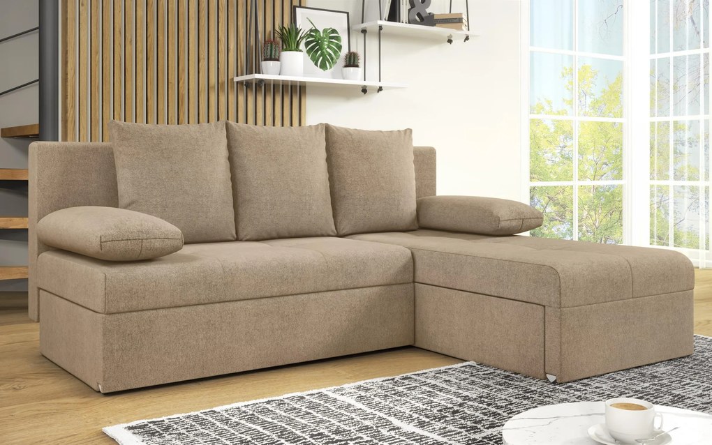 Разтегателен ъглов диван Алето