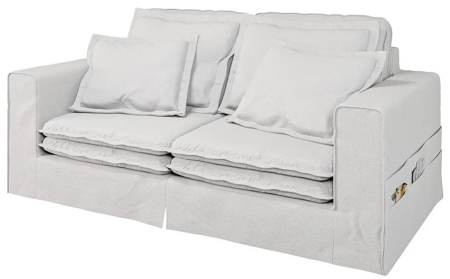 Бял диван 196 cm Nora – Ropez