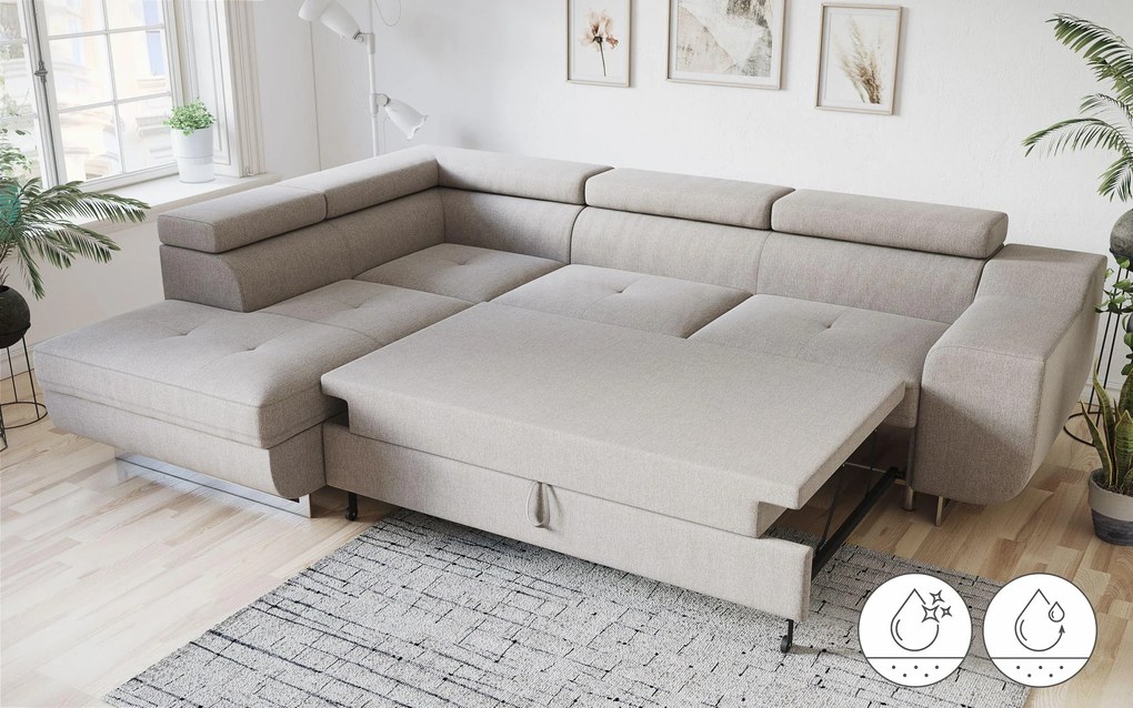 Разтегателен ъглов диван Равена