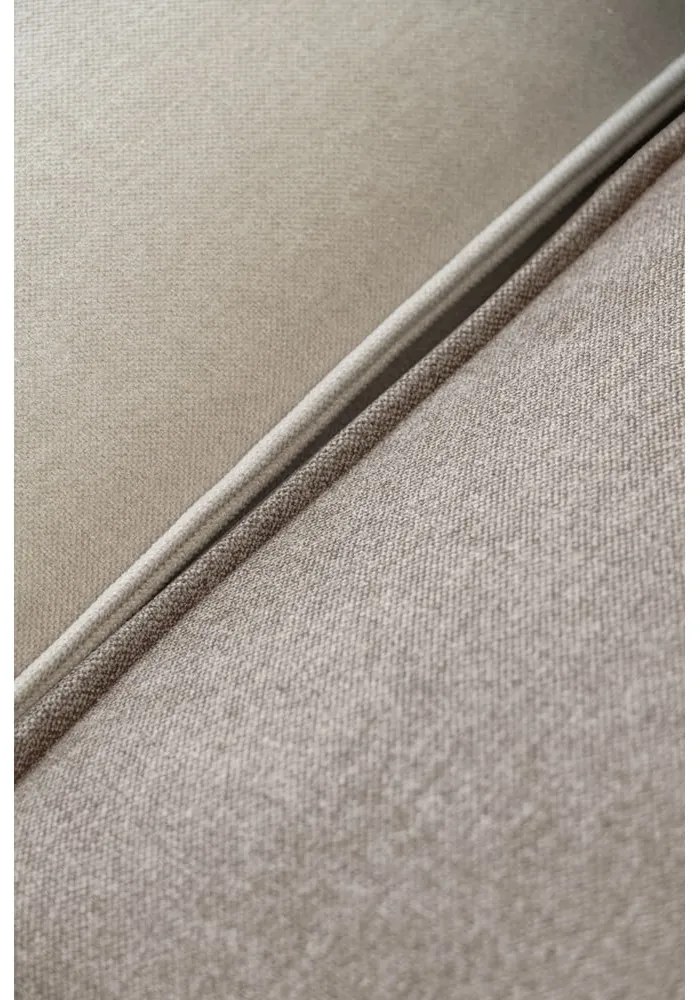 Бежов модулна лежанка (ляв ъгъл) Flex Felix – Miuform