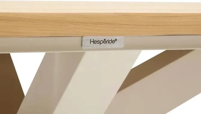 Градинска правоъгълна маса Hesperide Oraclion, 10 места - Орех графит