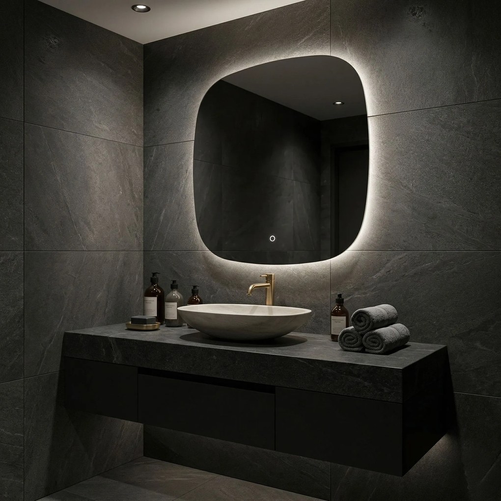 Огледало LED 70x70cm TOP