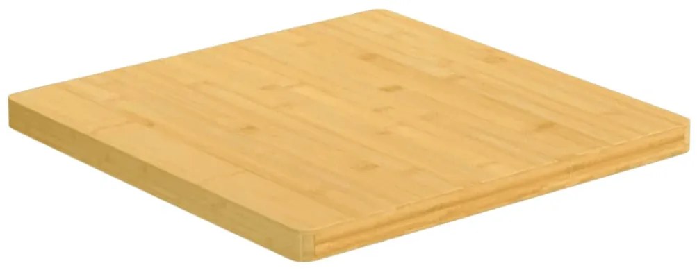 352700 vidaXL Плот за маса 60x60x2,5 см бамбук