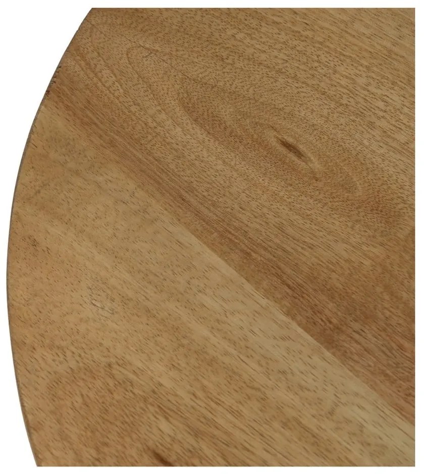 Кръгла странична масичка от масивно манго ø 40 cm Mao – Ixia