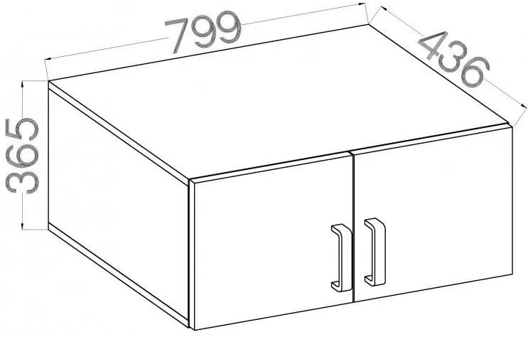 Висящ шкаф Warrior II-Gkri