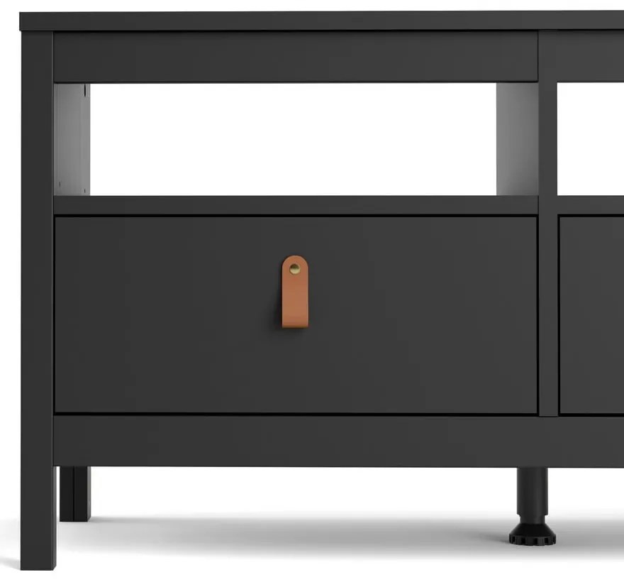 Черна маса за телевизор 151x54 cm Madrid – Tvilum