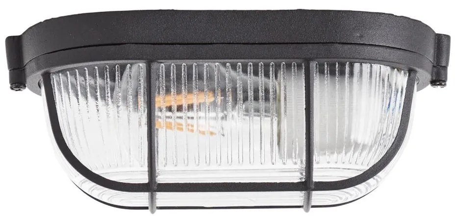 Brilliant - Плафон BOBBI 1xE27/40W/230V черен