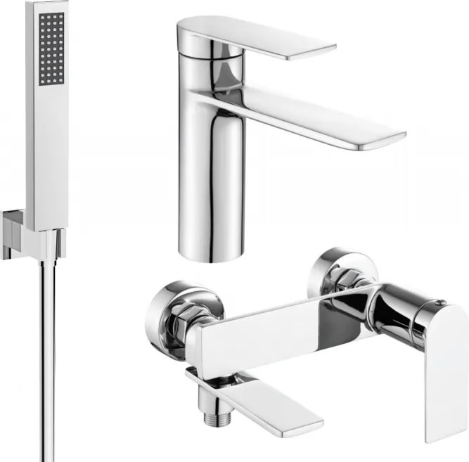 Mexen Zero R02 комплект за вана, хром - 71103R02-00