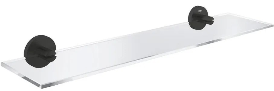 GROHE 412022430 - Стъклена полица START 530 мм, черна