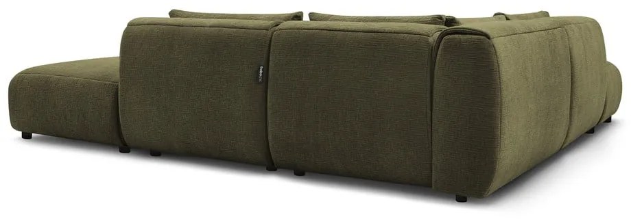 Зелен ъглов диван (променлив) Jeanne - Bobochic Paris