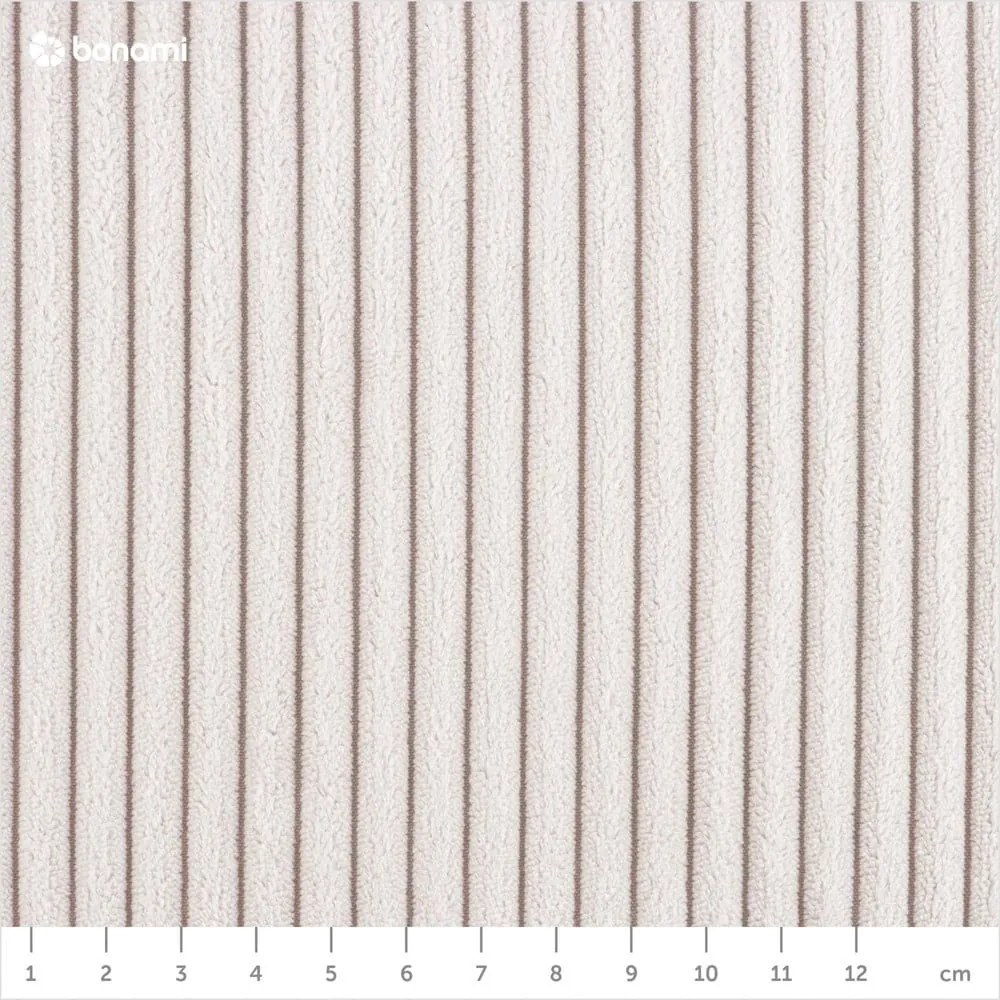 Бежово двойно легло 140x200 cm тапицирано без ламелно дъно Wicki – Meise Möbel