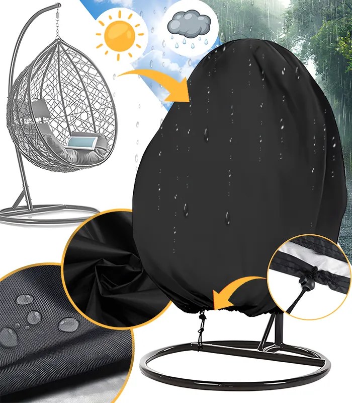 Водоустойчиво покривало за градински стол COCON - 240 x 165 cm