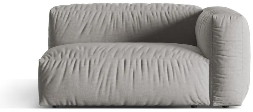 Светлосив модул за диван (десен ъгъл) Martina – Micadoni Home