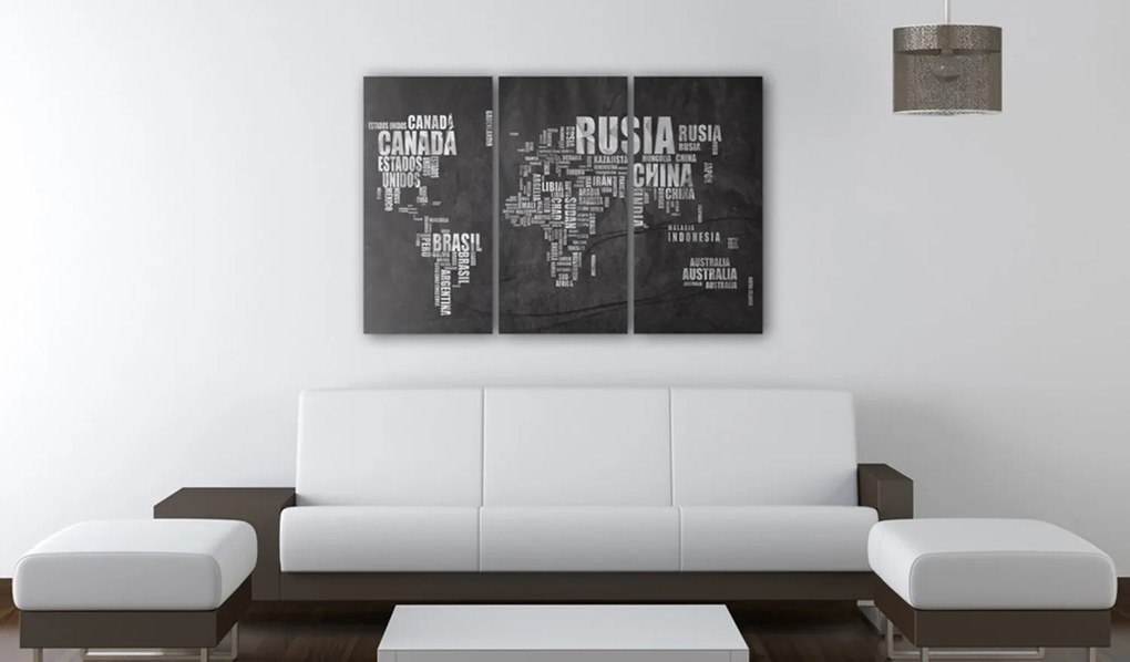 Декоративен подарък - El Mundo [Cork Map] 60x40