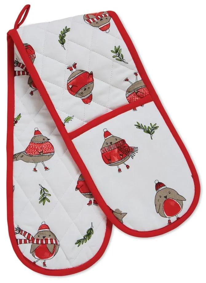 Кърпа за съдове с коледен мотив Christmas Robins - Catherine Lansfield
