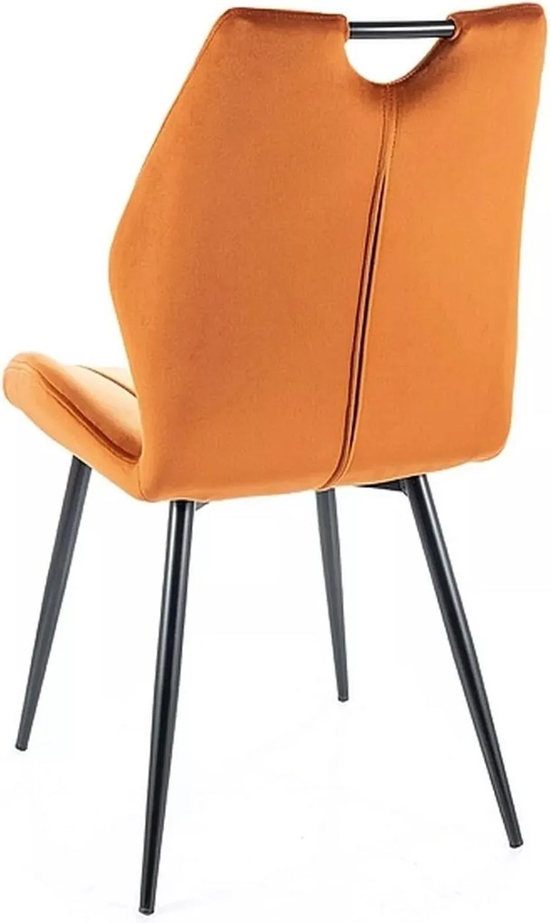 Стол Arco Velvet-Кафяв (4) парчета