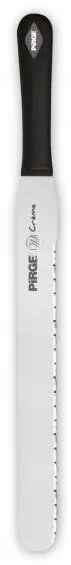Pirge - Шпатула от неръждаема стомана сладкарска оребрена 30см (71192) CREME