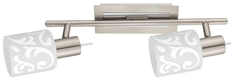 Eglo - LED точково осветително тяло MY CHOICE 2xE14/4W/230V хром/бяло