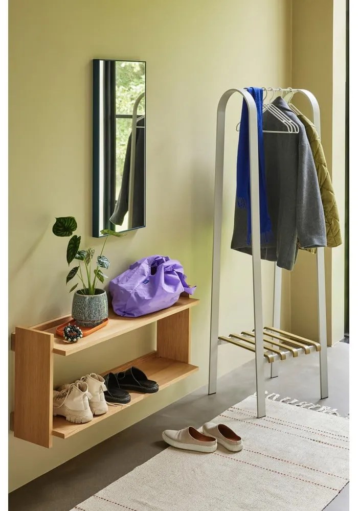 Бяла метална стойка за дрехи Sempre – Hübsch