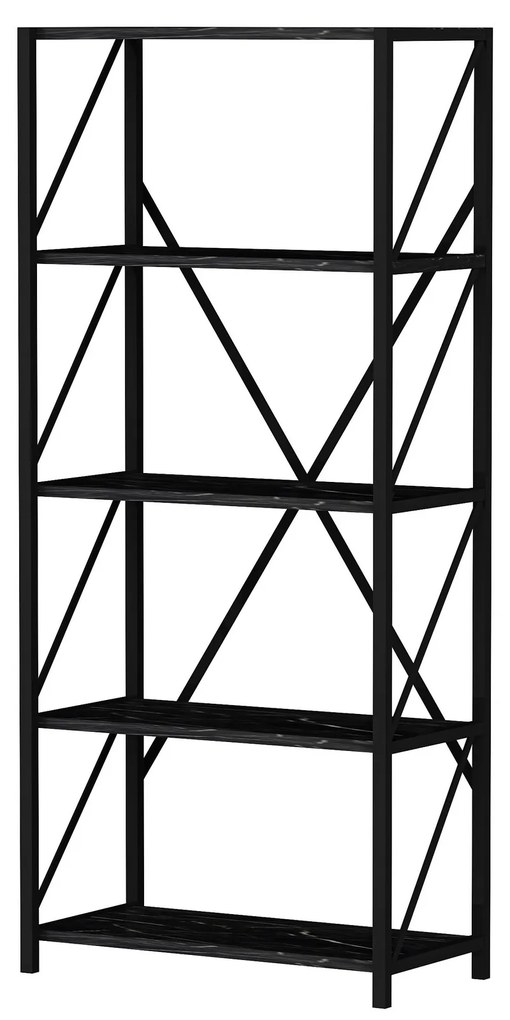 Етажерка за книги Vega Black