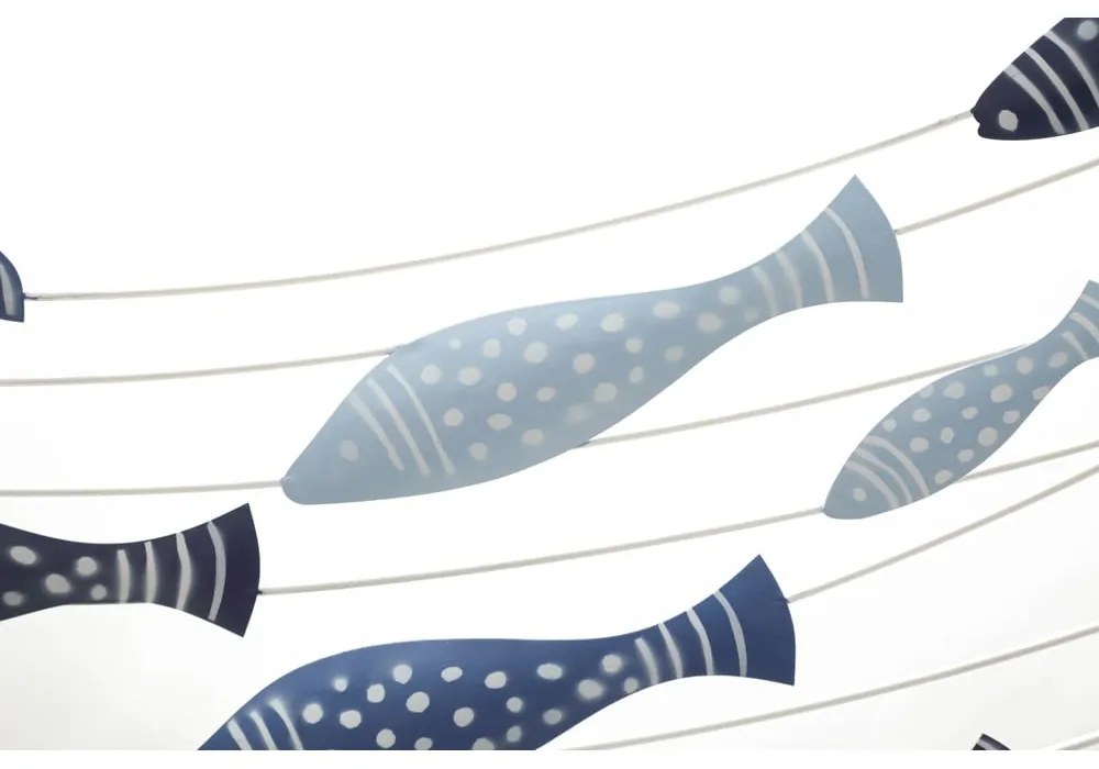 Метална декорация за стена 96,5x61 cm Pesci – Mauro Ferretti