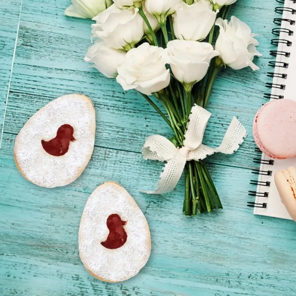 Комплект от 2 перфоратора за великденски яйца от неръждаема стомана - Orion