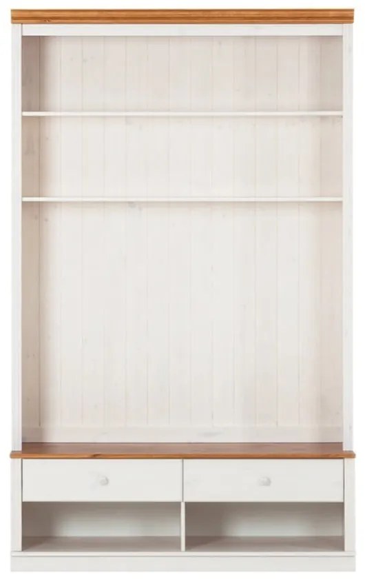 Бял TV комплект от от масивен бор 140x223 cm Anita – Støraa