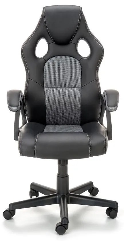 Офисен стол KENU черен/сив