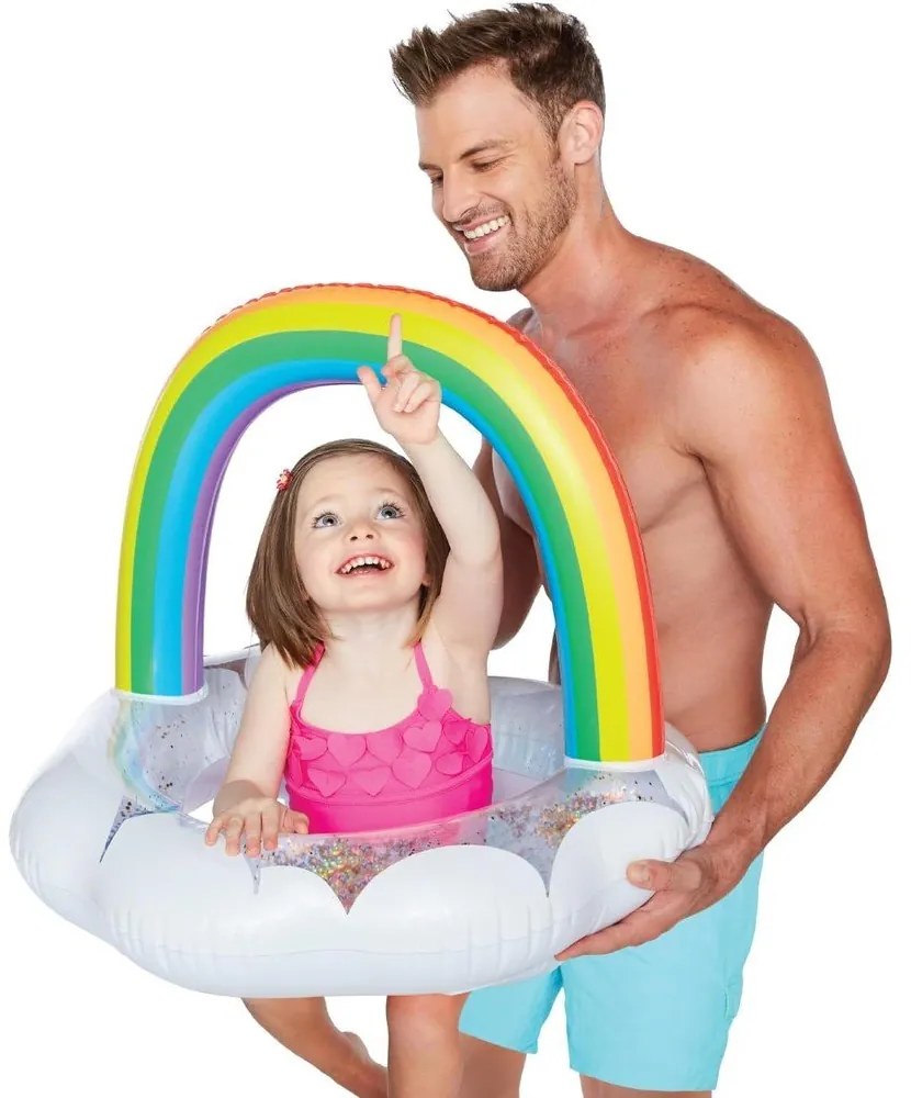 Надуваем кръг за деца във формата на дъга - Big Mouth Inc.