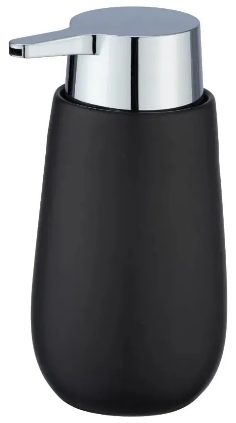 Матово черен керамичен комплект аксесоари за баня Badi – Wenko