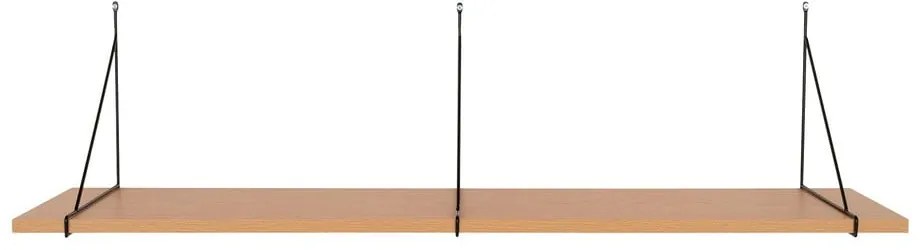 Стенен рафт от декор от ясен в естествен цвят 120 cm Chiba – House Nordic