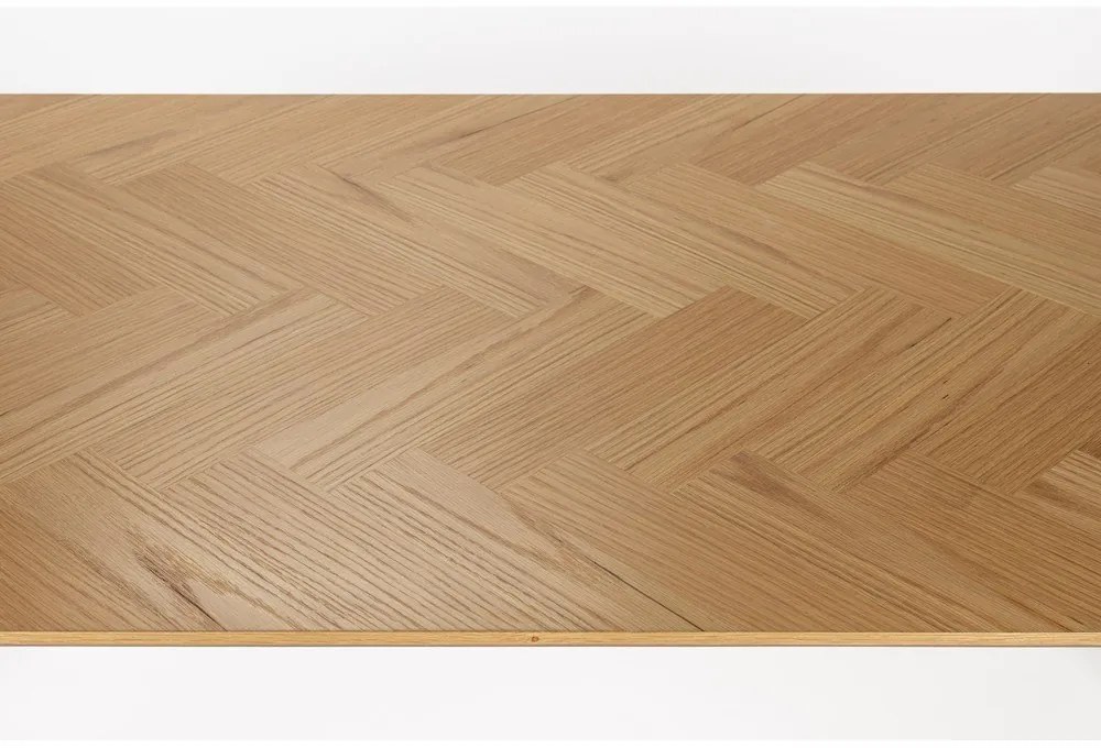 Трапезна маса в дъбов декор 90x180 cm Fabio – White Label