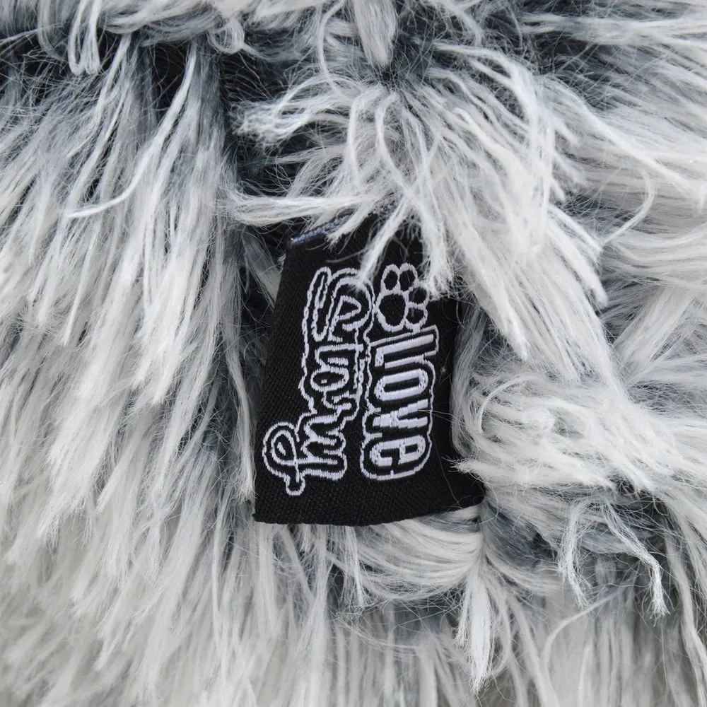 Бяло легло за домашни любимци 100x70 cm Fluffy Heather – Love Story