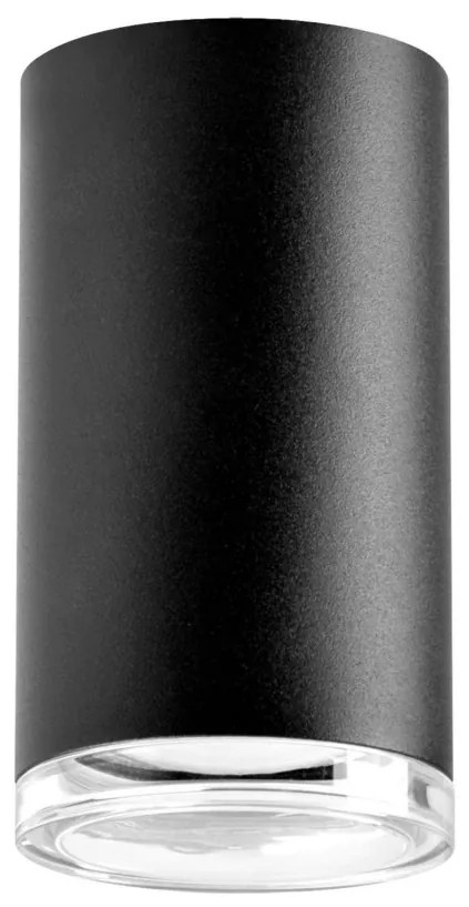 LED RGBW димируемо точково осветително тяло за баня TURYN 1xGU10/6,5W/230V IP44 черно