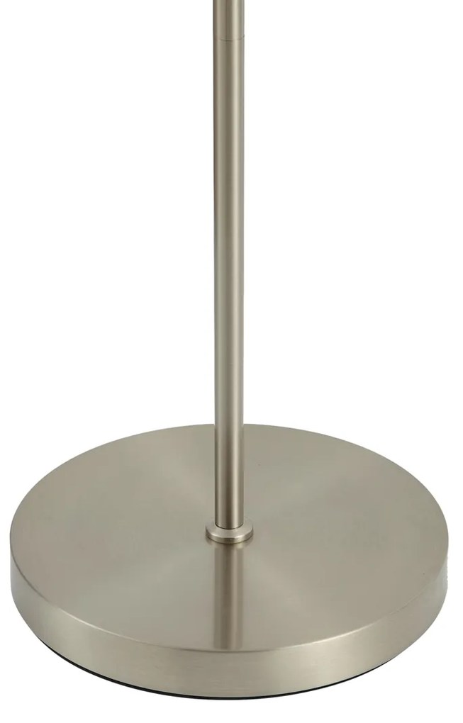 Модерна стоманена подова лампа, включваща LED 3-степенно димируема акумулаторна - Statler